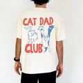 Cat Dad Shirt, Cat Dad Tee, Comfort Colors Cat Dad Club Tshirt, Back Design Tee Funny Cat Shirt, Cat Lover, New Cat Dad Shirt, Pet Parent