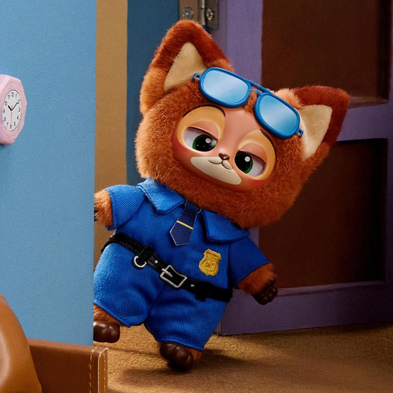 Disney Zootopia Series Vinyl Plush Toy Blind Box - Judy Nick Plush Doll, Christmas Gifts for Boys or Girls, Couple Accessories, Cute Bag Charms Keychien