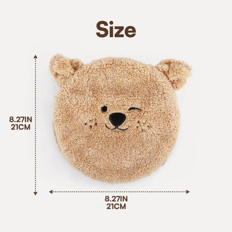 ALL for PAWS Heated Cat Bed Indoor, Microwavable Heating Pads for Cats, Puppies & Small Pets, Non-Electric Heating Dog Bed with 2 Cozy Covers, Safe & Long-Lasting Warmth